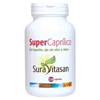 Super Caprílico Sura Vitasan - 120 cápsulas