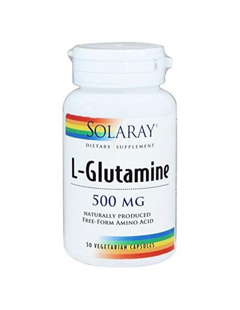 L-Glutamina Polvo Solaray - 300 gramos