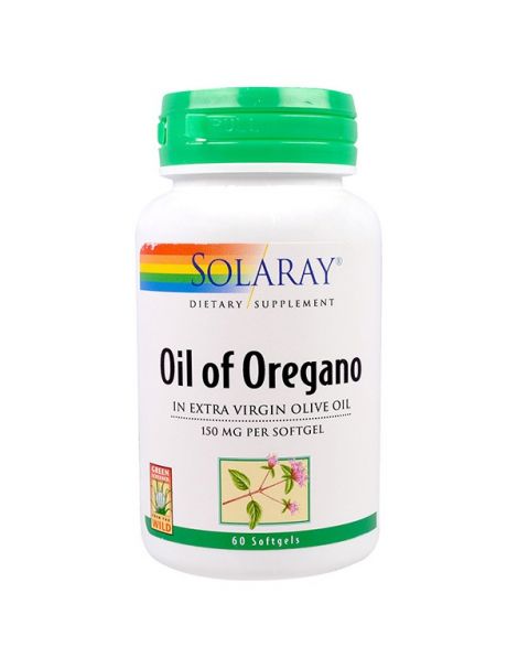 Oil Oregan 150 mg. Solaray - 60 perlas
