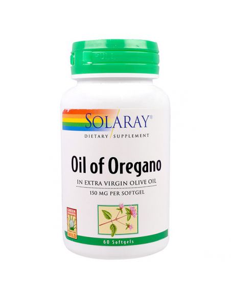 Oil Oregan 150 mg. Solaray - 60 perlas