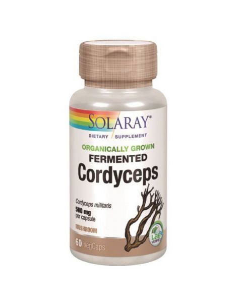 Cordyceps Solaray - 60 cápsulas