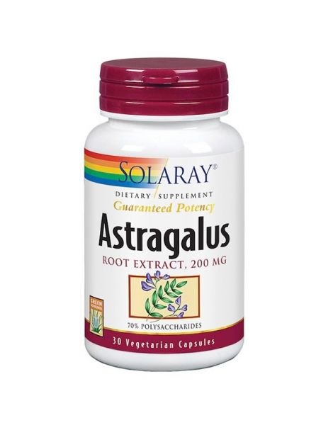 Astragalus Solaray - 30 cápsulas