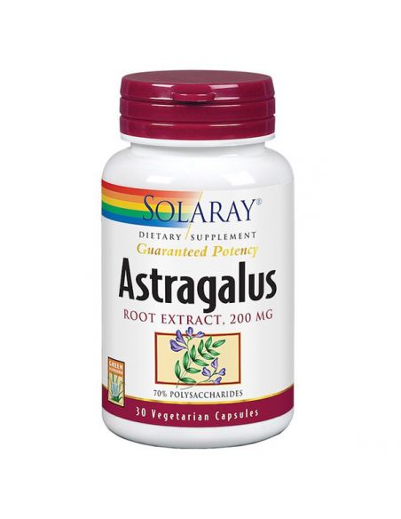 Astragalus Solaray - 30 cápsulas