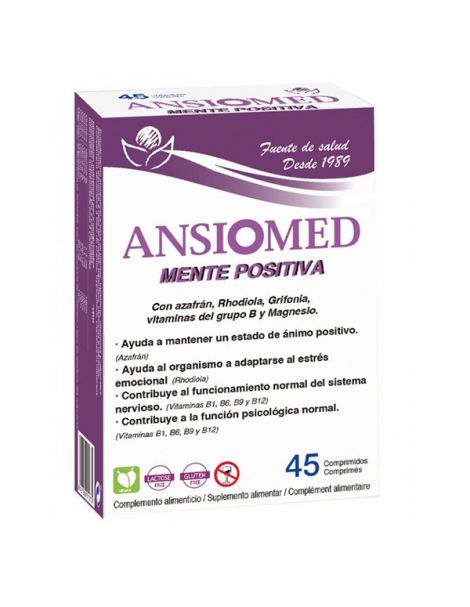Ansiomed Mente Positiva Bioserum - 45 comprimidos