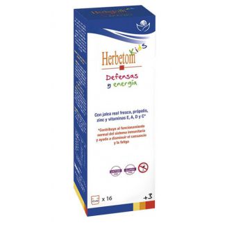 Herbetom Kids Defensas y Energía Bioserum - 250 ml.