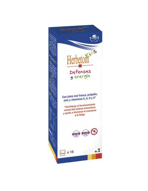 Herbetom Kids Defensas y Energía Bioserum - 250 ml.