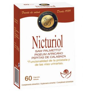 Nicturiol Bioserum - 60 cápsulas