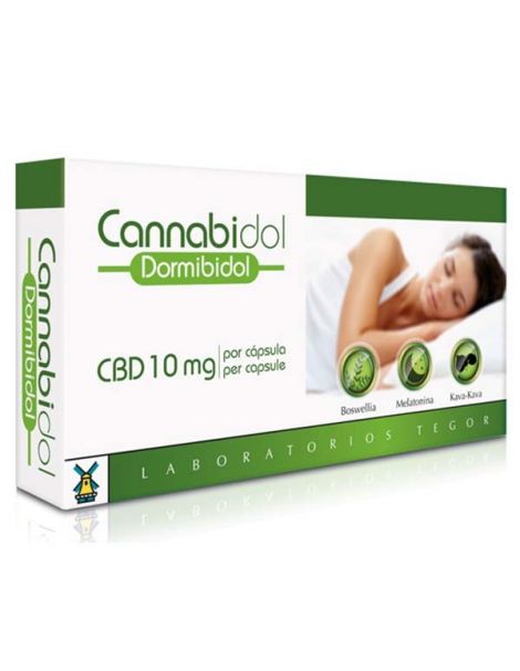 Cannabidol Dormibidiol Tegor - 14 cápsulas