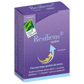 Resiliens Equilibrio Cien por Cien Natural - 60 cápsulas