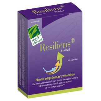 Resiliens Vitalidad Cien por Cien Natural - 60 cápsulas