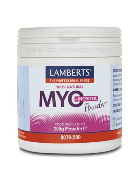 Myo Inositol Lamberts - 200 gramos