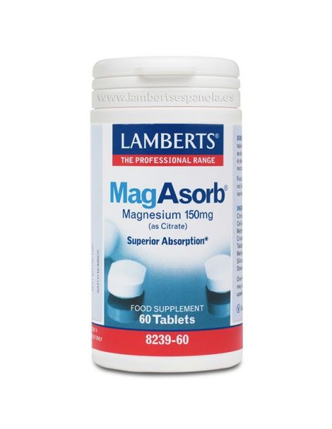 MagAsorb Lamberts - 165 gramos