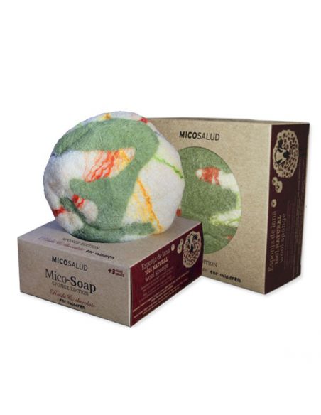Jabón Mico-Soap Sponge Reishi y Chocolate Hifas da Terra - 150 gramos