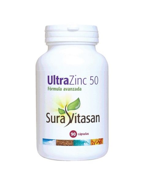 Ultra Zinc 50 mg. Sura Vitasan - 90 cápsulas