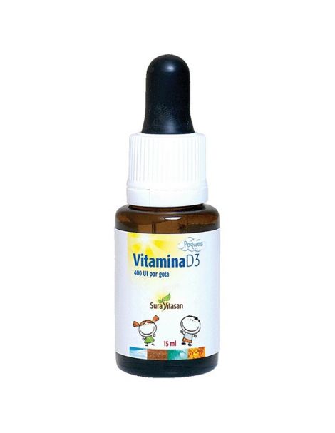 Vitamina D3 Peques Sura Vitasan - 15 ml.