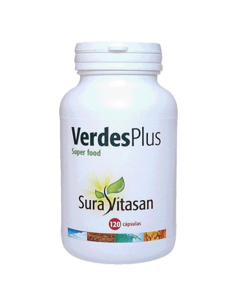 Verdes Plus 740 mg. Sura Vitasan - 120 cápsulas