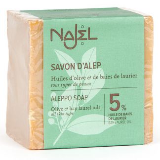 Jabón de Alepo 5% Najel - 200 gramos