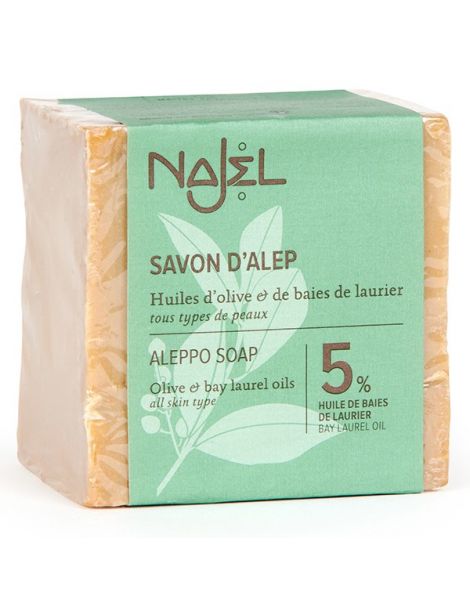 Jabón de Alepo 5% Najel - 200 gramos