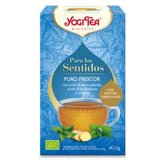 Yogi Tea Para los Sentidos Puro Frescor - 20 bolsitas