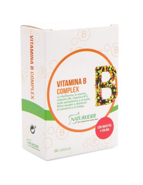Vitamina B Complex Naturlíder - 60 cápsulas