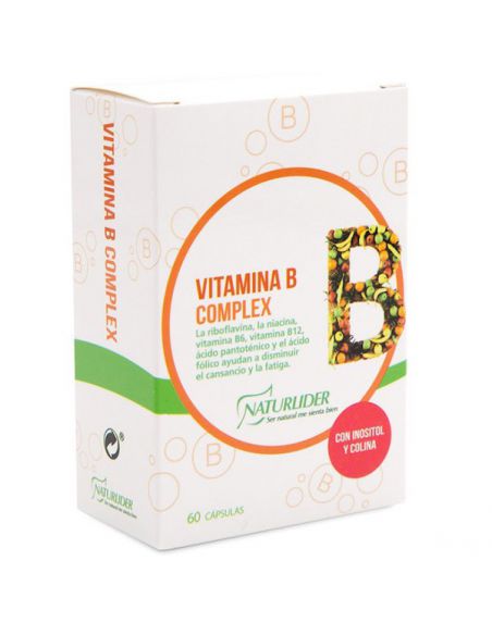 Vitamina B Complex Naturlíder - 60 cápsulas