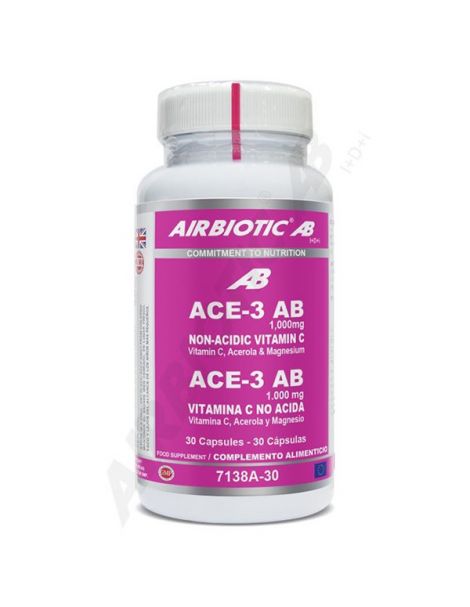 ACE-3 1000 mg. Airbiotic - 30 cápsulas