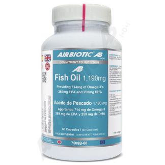 Aceite de Pescado Airbiotic - 60 cápsulas