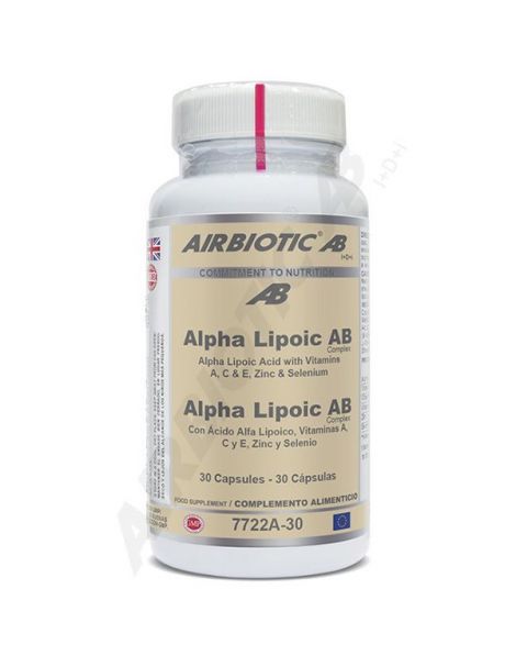 Alpha Lipoic Complex Airbiotic - 30 cápsulas