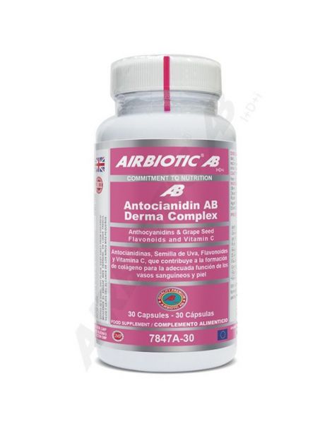 Antocianidin Derma-Complex Airbiotic - 30 cápsulas