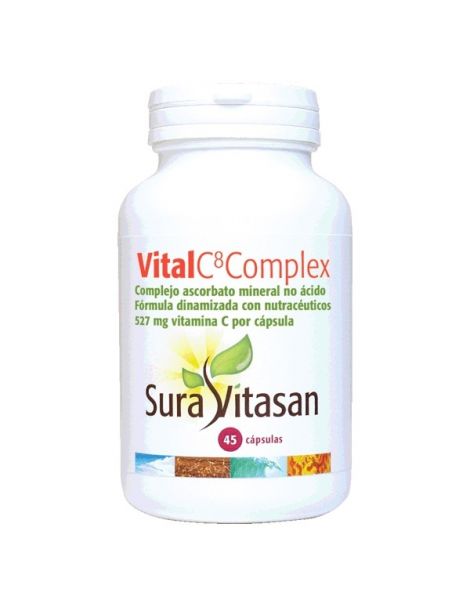 Vital C8 Complex Sura Vitasan - 45 cápsulas