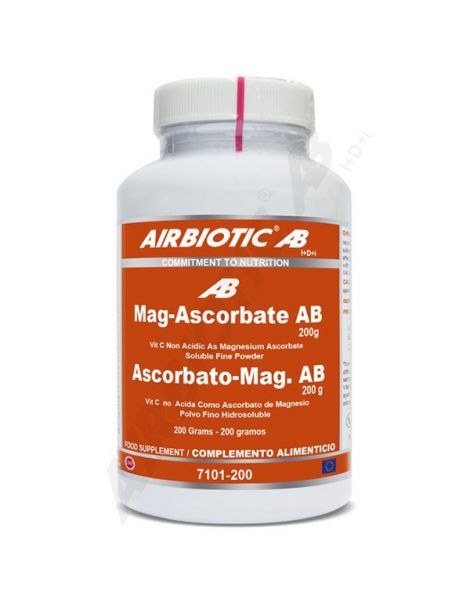 Ascorbato de Magnesio Airbiotic - 200 gramos