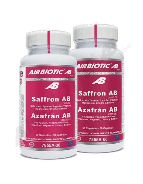 Azafrán Complex Airbiotic - 30 cápsulas