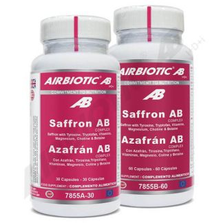 Azafrán Complex Airbiotic - 60 cápsulas