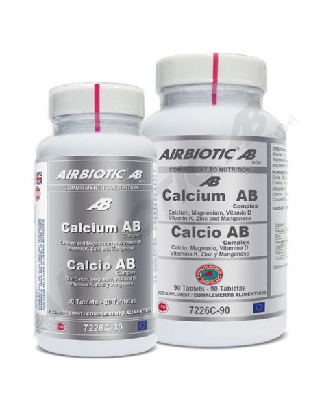 Calcio AB Complex Airbiotic - 30 comprimidos