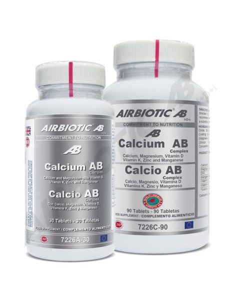 Calcio AB Complex Airbiotic - 90 comprimidos