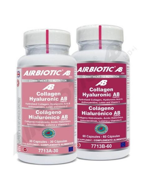 Collagen Hyaluronic Complex Airbiotic - 30 cápsulas