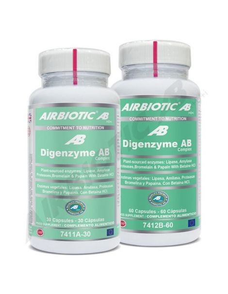 Digenzyme Complex Airbiotic - 60 comprimidos