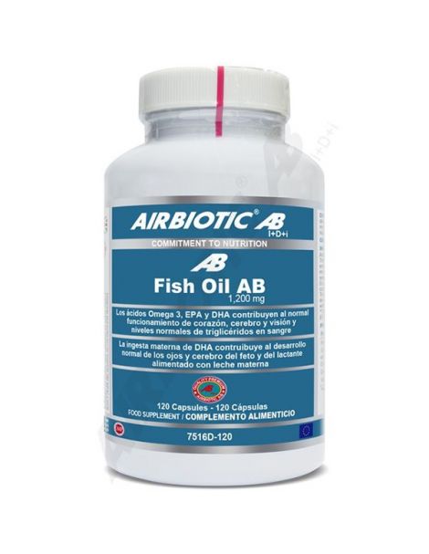 Fish Oil Airbiotic - 120 cápsulas