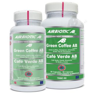 Green Coffee (Café Verde) Complex Airbiotic - 30 cápsulas