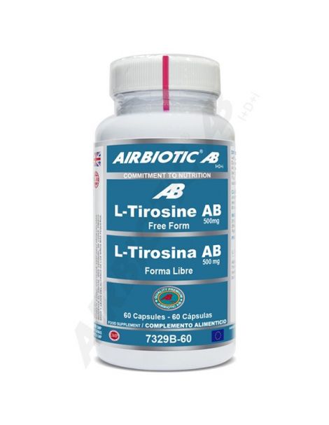 L-Tirosina Airbiotic - 60 cápsulas