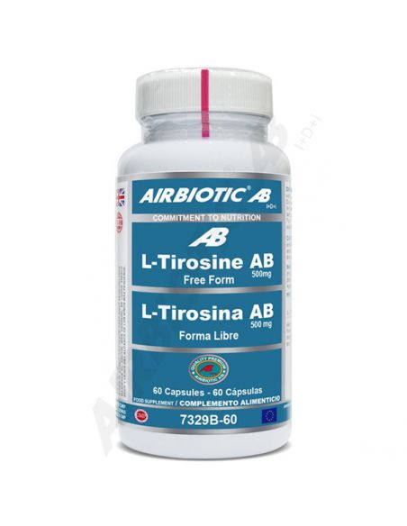 L-Tirosina Airbiotic - 60 cápsulas