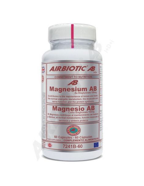 Magnesium Bisglicinato Airbiotic - 60 cápsulas