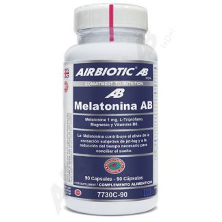 Melatonina AB 1 mg Airbiotic - 90 cápsulas