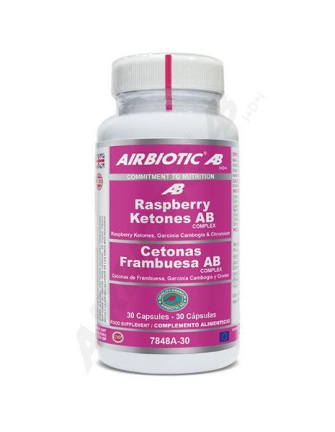 Rapsberry Ketones Complex Airbiotic - 30 cápsulas
