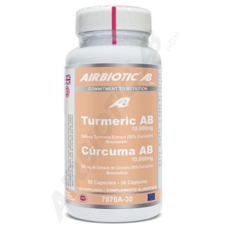 Turmeric (Cúrcuma) Airbiotic - 30 cápsulas