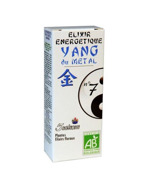 Elixir 07 Yang del Metal 5 Saisons - 50 ml.