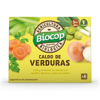 Caldo Vegetal con Sal Biocop - 6 cubitos