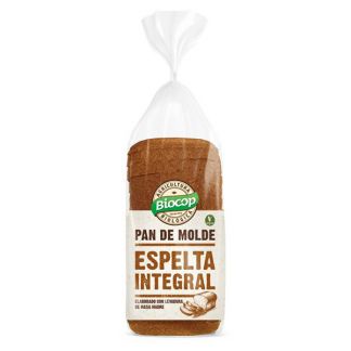 Pan de Molde de Espelta Integral Biocop - 400 gramos