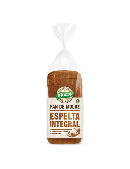 Pan de Molde de Espelta Integral Biocop - 400 gramos