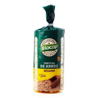 Tortitas de Arroz con Sésamo Biocop - 200 gramos